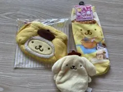 ポムポムプリンポーチと靴下セット