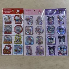 サンリオ ウォーターシール ハローキティ マイメロディ クロミ 3種セット