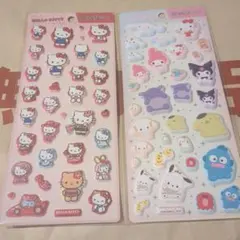 サンリオぷっくりシール