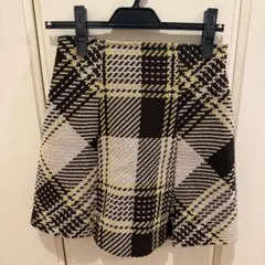 SNIDEL ロービングチェック ミニスカート サイズ1