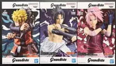 Grandistaフィギュア ナルト サスケ サクラ3種 まとめ売り