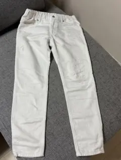 AZUL あて布 リペア ダメージ ジョガー風 スキニー