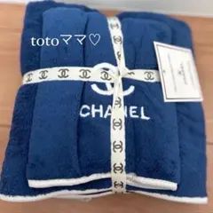 CHANEL シャネル　非売品　海外VIP ハンドタオルセット　レア　新品 CHANEL シャネル 非売品 海外VIP ハンドタオルセット レア 新品