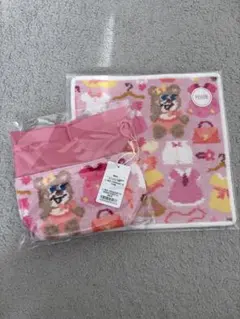 フェイラー　WEB限定 ニナズクローゼット ハンカチ ホワイト　巾着