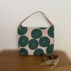 ショルダーバッグ ハンドメイド あんぱん柄