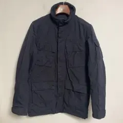 Jack Wolfskin 黒 ナイロン 薄中綿ジャケット L