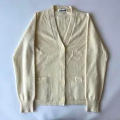 JIL SANDER カシミヤ ニットカーディガン イタリア製 アイボリーのサムネイル