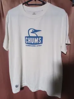CHUMSチャムス Tシャツ ホワイト ロゴプリントのサムネイル