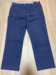 POLO RalphLaurenライトネイビー ストレートフィット チノパン