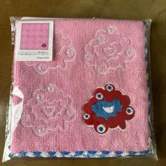 ミャクミャク　ハンカチ　刺繍ミャクミャク ミニタオル
