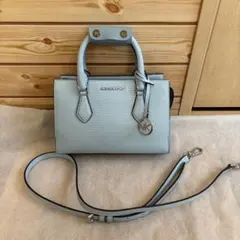 【送料無料】即購入可能！ MICHAEL KORS 水色ショルダーバッグ