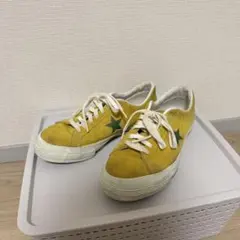 コンバース　ct70 ワンスター　イエロー　ヴィンテージ