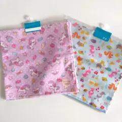【新品未開封】ナフキン　ランチクロス　43cｍ✕43cｍ　女の子　給食　日本製