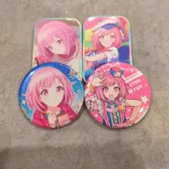 プロセカ　鳳えむ缶バッジ4個セット