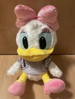 デイジー　ディズニー　ぬいぐるみ　タグ付き