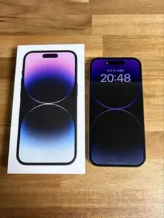 【バッテリー99%】iPhone 14 Pro 256GBディープパープル 本体