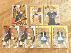 ハイキューグッズ日向翔陽カード7枚セット