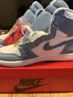 W29cm NIKE WMNS AIR JORDAN 1 HIGH OG デニム