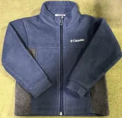 Columbiaコロンビアフリースジャケットネイビーキッズ （100cm相当）