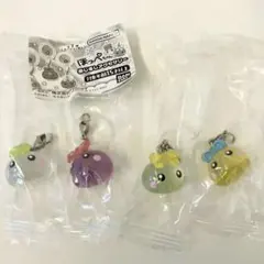 ほっぺちゃん めじるしアクセサリー ガチャガチャ 4種 サン宝石 C D E G