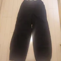 GU ブラック コクーンジョガープルオンパンツ M
