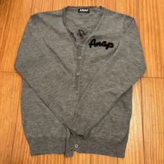 ANAP グレー カーディガン