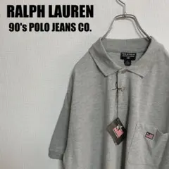 90sデッドストック新品ラルフローレンPOLO JEANS未使用ポロシャツXL