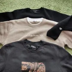 メンズトレーナーセーター3点セット