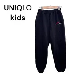 UNIQLO カウズ ウォーホール キッズ ブラック スウェットパンツ