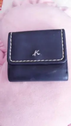 kitamura ネイビー 本革 財布のサムネイル