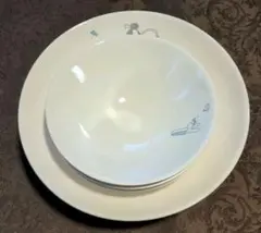 ピングーの陶器製ボウル4点セット