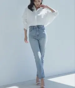 anuans Slim straight denim/スリムストレートデニム