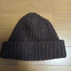 w*e様 NEW YORK ブラウンニット帽