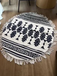 ゴ*リ様 wtw らぐ WTW ラグマット(幅200cm) ストーンウォッシュプリント コットン