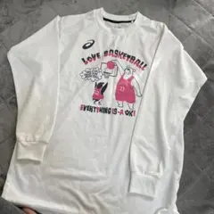 アシックス バスケロングT