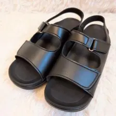 【極美品】リゲッタ ワークコンフォート サンダルブラック 23.5cmEEE