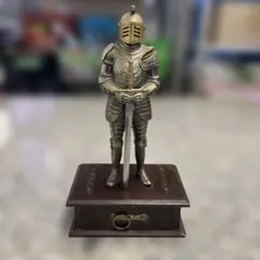 甲冑 騎士 置物 小物入れ ヴィンテージ レトロ オブジェ インテリア 小物格安