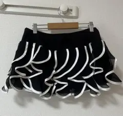 y2k 平成ギャル　MARS系　フリル付きブラックミニスカート
