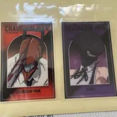 チェンソーマンレゼ編　ベースヤードトーキョー　クリアアートカード 2種