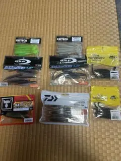 ブラックバス様ワームセット80袋➕おまけ ブラックバス様ワームセット80袋➕おまけ - メルカリ