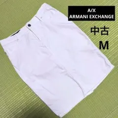 Armani Exchange ホワイトデニム タイトスカート サイズMのサムネイル