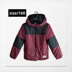 NAVY. 裏ボア　ジャケット　コート　フード付き　160