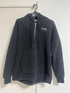 PUMA フリースジャケット ブラック