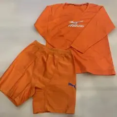 サッカーインナー Mizuno シャツ130とPuma ショーツ 140