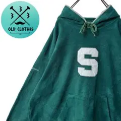 【COLUMBIA】コロンビア フリース フーディ センターロゴ アースカラー