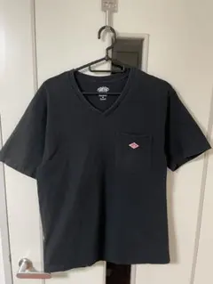DANTON 黒 Vネック Tシャツ サイズ38のサムネイル