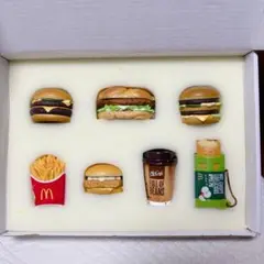 マクドナルドフードストラップ7種コンプリートセット　【未使用】