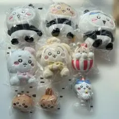 ちいかわ　うさぎ　ハチワレ　パンダ　ぬいぐるみ　マスコット　9点まとめ