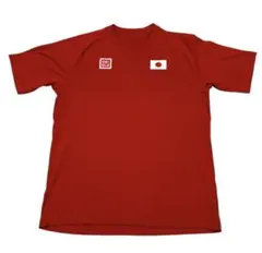 ユニクロ　テニス　Vネック　シャツ　UNIQLO Mサイズ　日本代表テニスシャツのサムネイル