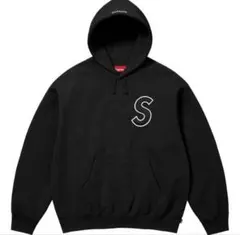 supreme S logo パーカー　ブラック　櫻井優衣 supreme S logo パーカー ブラック 櫻井優衣 - メルカリ